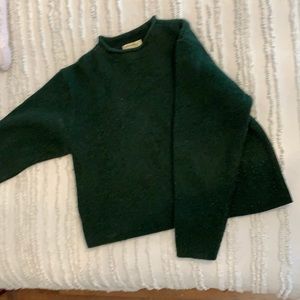 Hunter green sweater